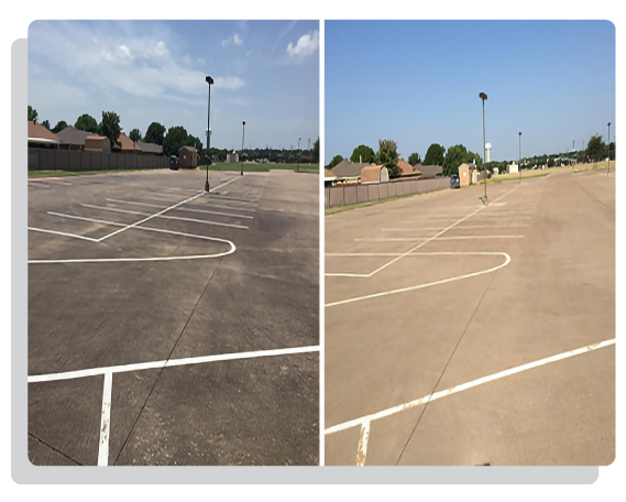 Parking Lot Cleaning Pressure Washing Houston